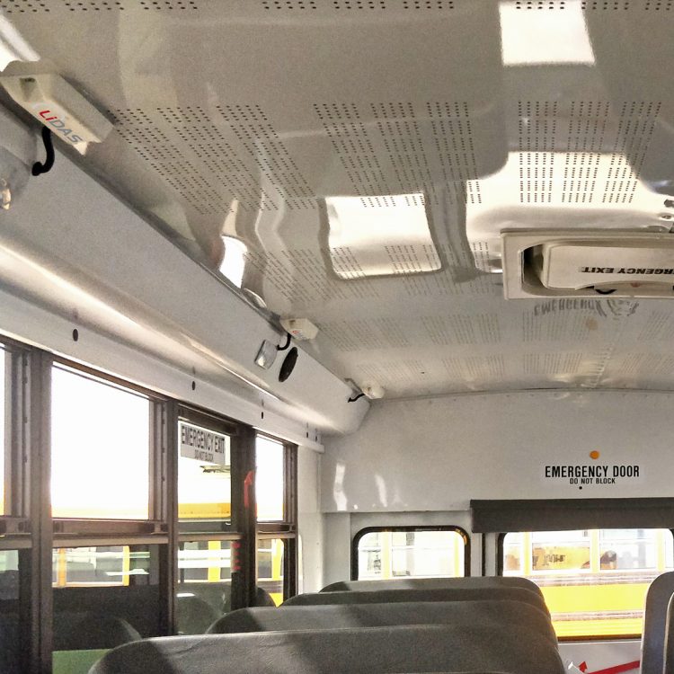 LiDAS Bus interior