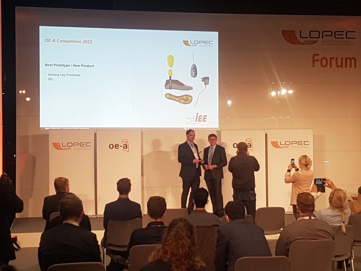 Winners of OE-A competition: Feeling prosthesis